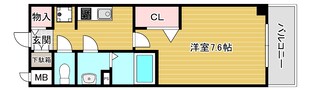 プレサンス難波フィールドの物件間取画像